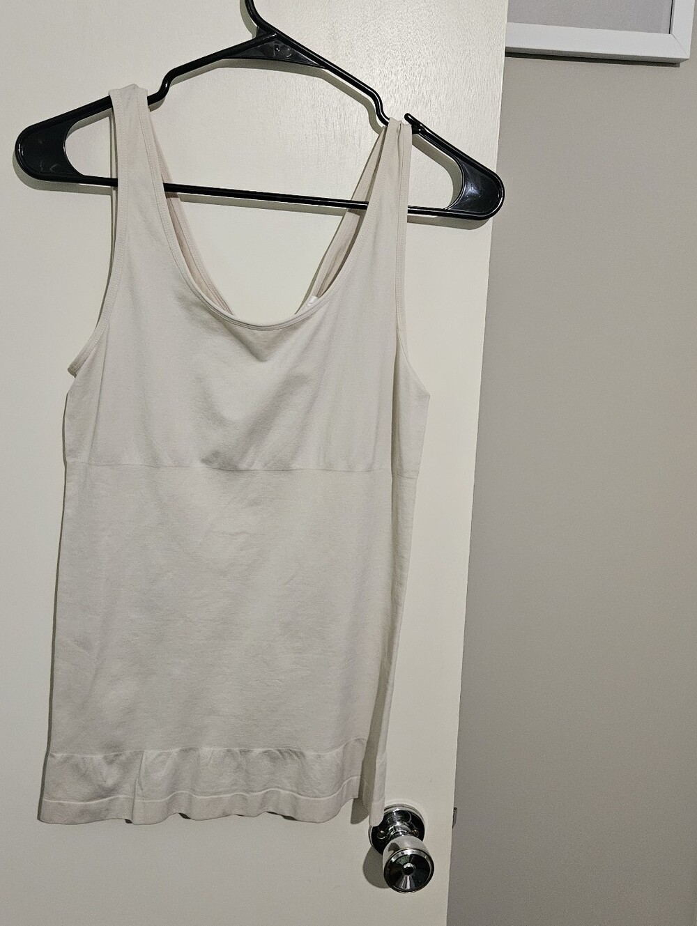 Women’s Seamless Tank Shapewear Camisole in Cream